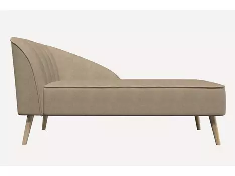 Кушетка Мона Velvet Beige