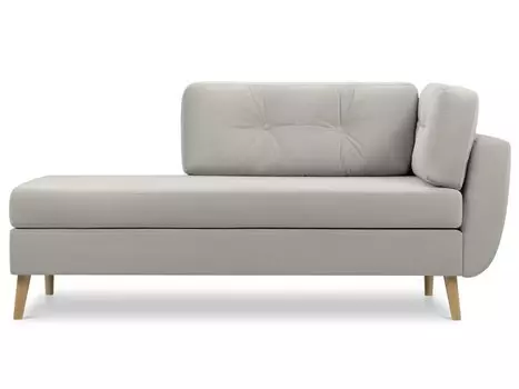 Кушетка Норфолк Velvet Silver