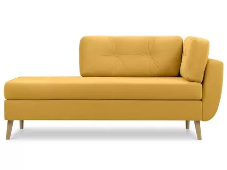 Кушетка Норфолк Velvet Yellow