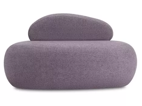 Кушетка Олтен Textile Plum