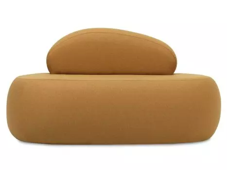 Кушетка Олтен Textile Yellow