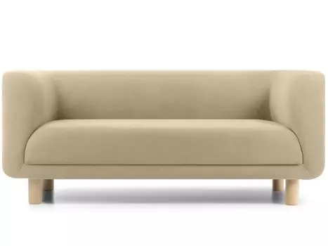 Кушетка Венето Velvet Beige