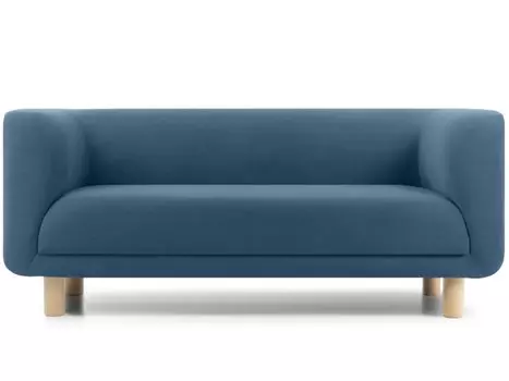 Кушетка Венето Velvet Blue