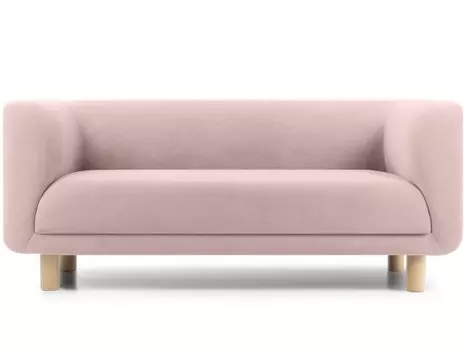 Кушетка Венето Velvet Poudre