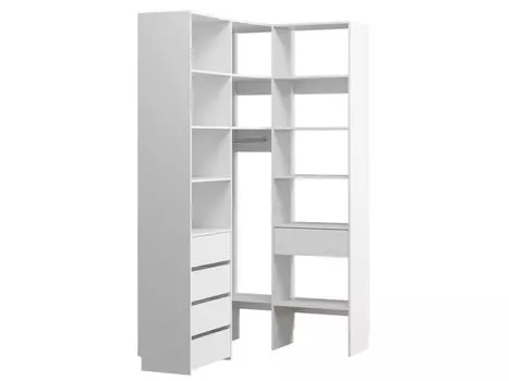 Модуль для гардероба Хелен-2-150-110-240 White