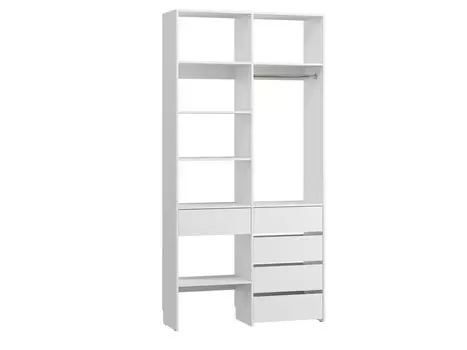 Модуль для гардероба Хелен-2.1-120-240 White