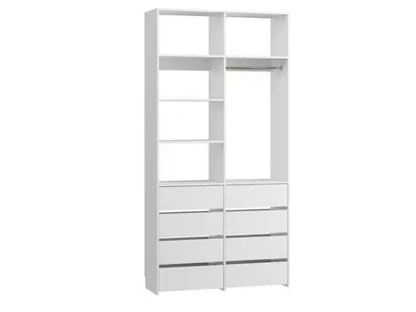 Модуль для гардероба Хелен-2.4-120-240 White