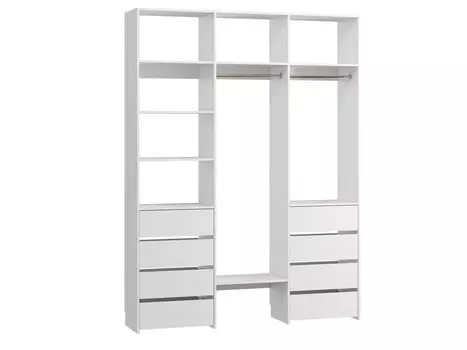 Модуль для гардероба Хелен-3.4-180-240 White