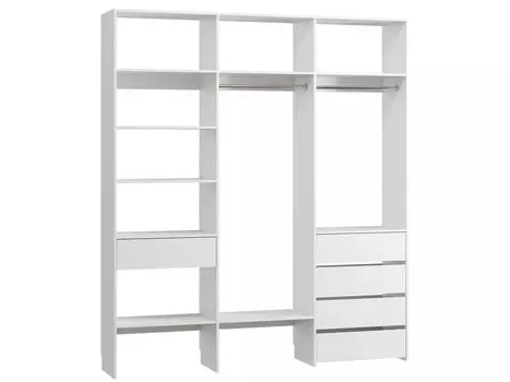 Модуль для гардероба Хелен-3.6-210-240 White
