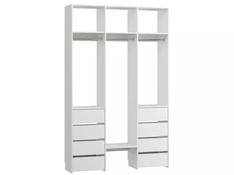 Модуль для гардероба Хелен-3.7-150-240 White