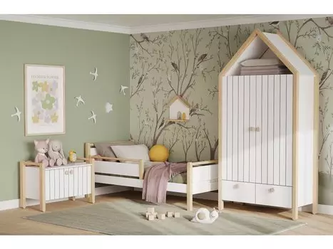 Модульная детская Руффи-3 White