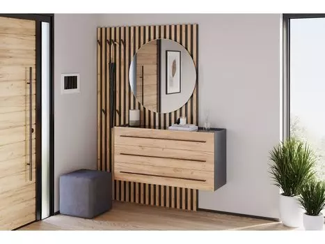 Модульная прихожая Неаполь-1 Wood