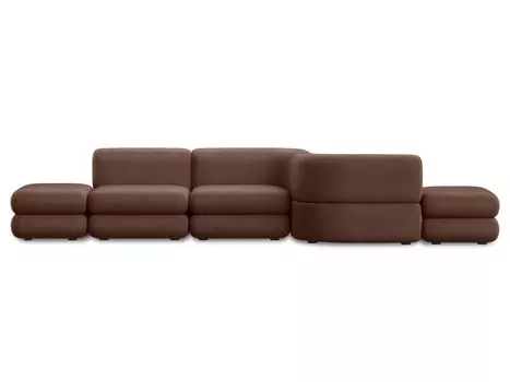 Диван модульный Brera-1 Velour Cinnamon