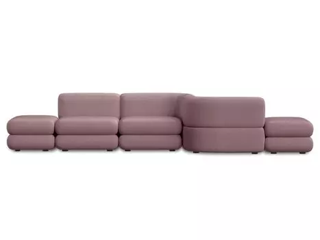 Диван модульный Brera-1 Velour Lilac