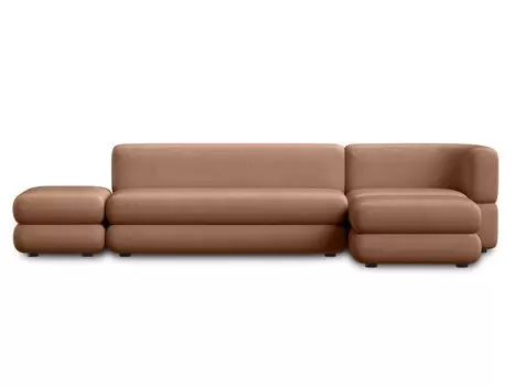 Диван модульный Brera-6 Velour Caramel