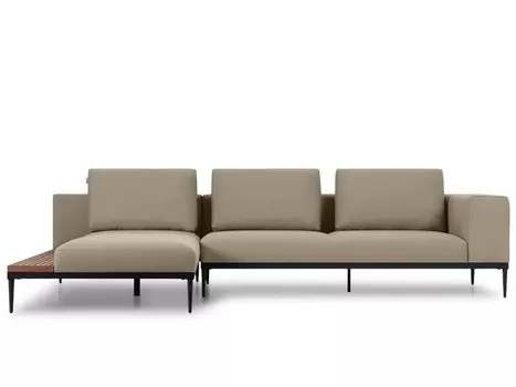 Диван модульный Хайленд Textile Beige