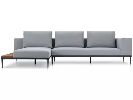 Диван модульный Хайленд Textile Grey