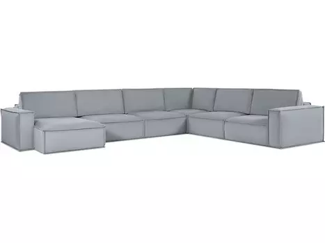 Диван модульный Этен 4 Vertical Silver