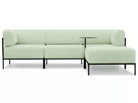 Диван модульный Нолан-B 1 Textile Olive