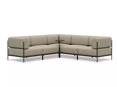 Модульный диван Нолан-B 2 Textile Beige