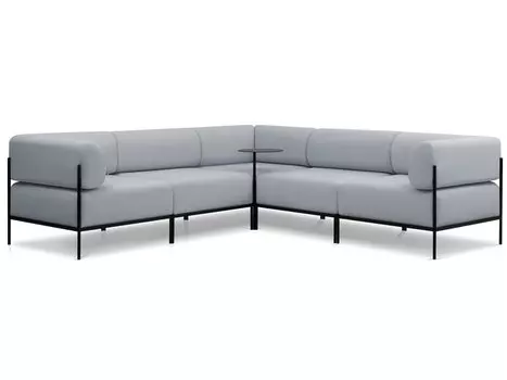 Диван модульный Нолан-B 2 Textile Grey
