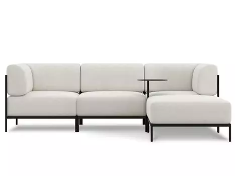 Диван модульный Нолан-B 4 Soft Milk