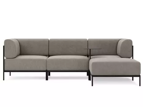 Диван модульный Нолан-B 4 Soft Latte