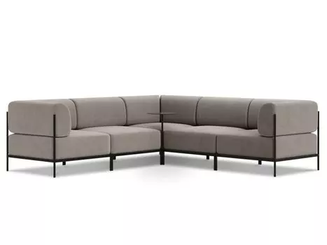 Диван модульный Нолан-B 5 Soft Latte