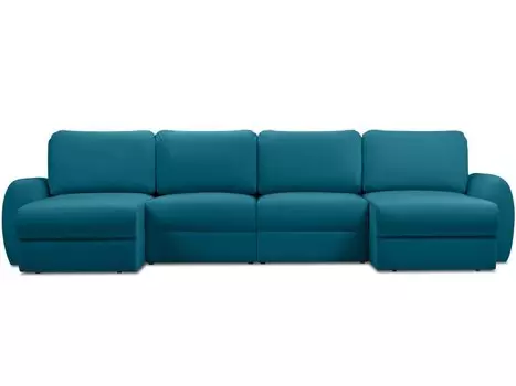 Диван модульный Полан-5 Velvet Ocean