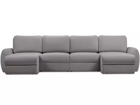 Диван модульный Полан-5 Velvet Smoke