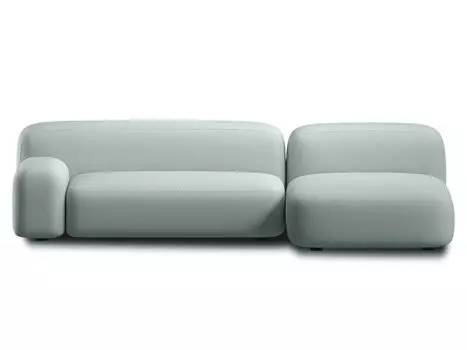 Диван модульный Риббл-2 Bucle Mint