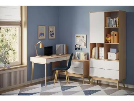 Модульный кабинет Лесли Plywood White