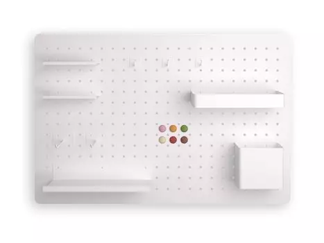 Органайзер настольный Пегборд-3 White