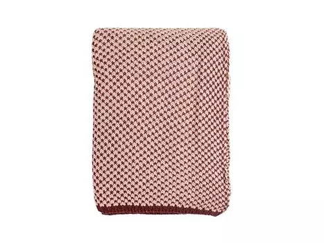 Плед Эссеншэл Bicolor Bordo 130x180