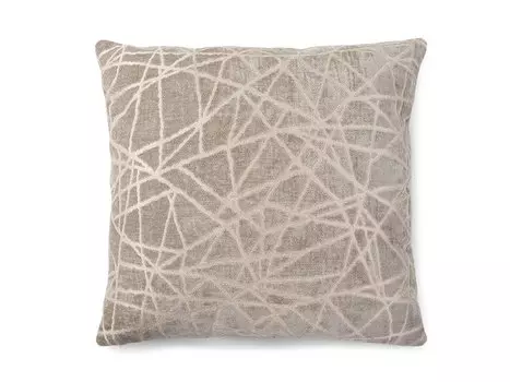 Подушка Медейя Stripe Grey Beige