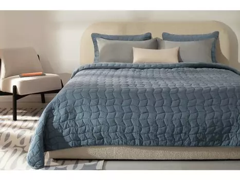 Покрывало Плейс-Blue 230x250