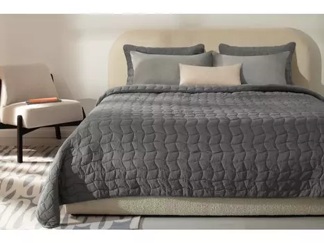 Покрывало Плейс-Grafit 230x250