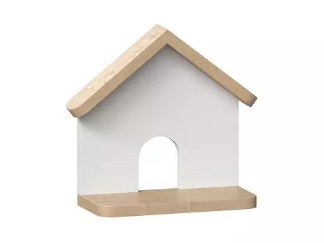 Полка детская Руффи-1 White