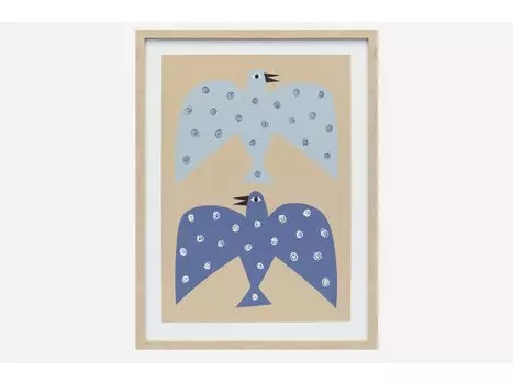 Постер Бердс Dots