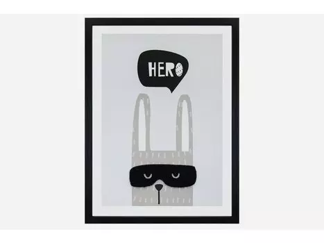 Постер детский Хироу Rabbit