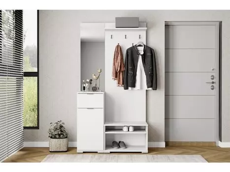 Прихожая Стелла Белый