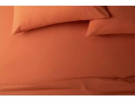 Простыня на резинке Pick&Pair Terracotta 90x200