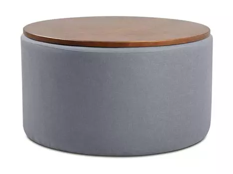 Пуф Арис-2 Textile Grey