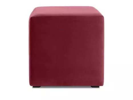 Пуф Куб Velvet Crimson