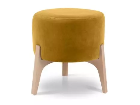 Пуф Лидо Velvet Yellow