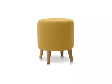 Пуф Плиди Velvet Yellow