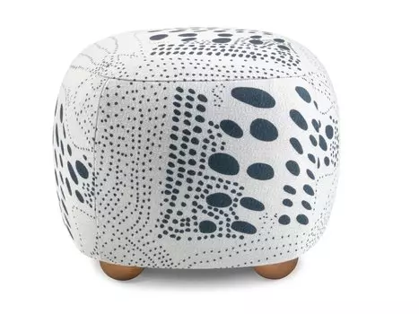 Пуф Тут Рядом Дом Серо-графитовый