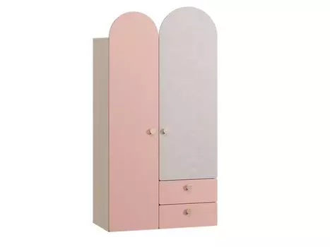 Распашной шкаф Арчи-2 Rose Plywood