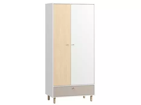 Распашной шкаф Дикинс-2 Latte Plywood