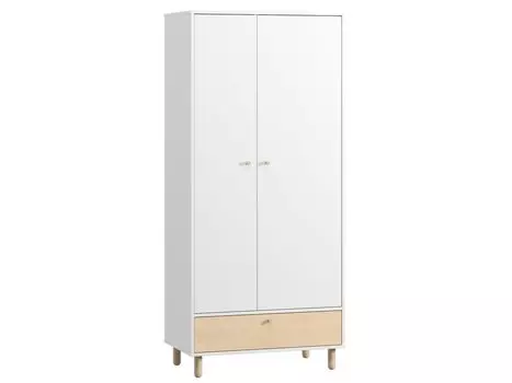 Распашной шкаф Дикинс-2 White Plywood
